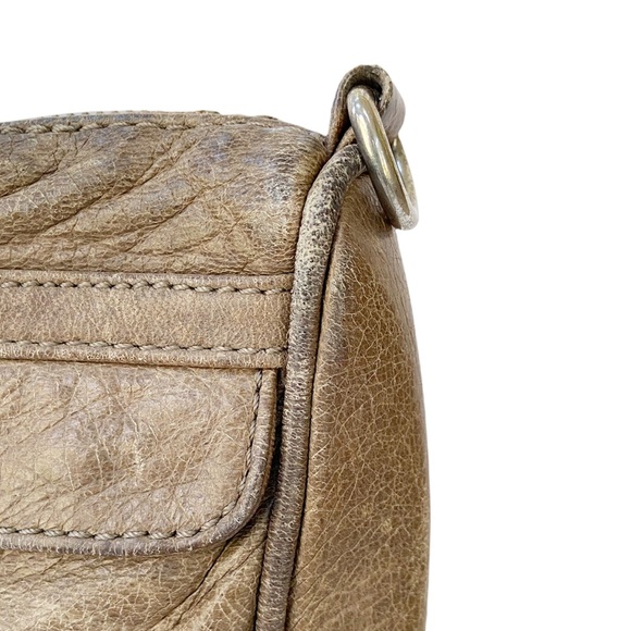 Rebecca Minkoff Mini Mac Leather Clutch Bag Tan - Picture 9 of 9